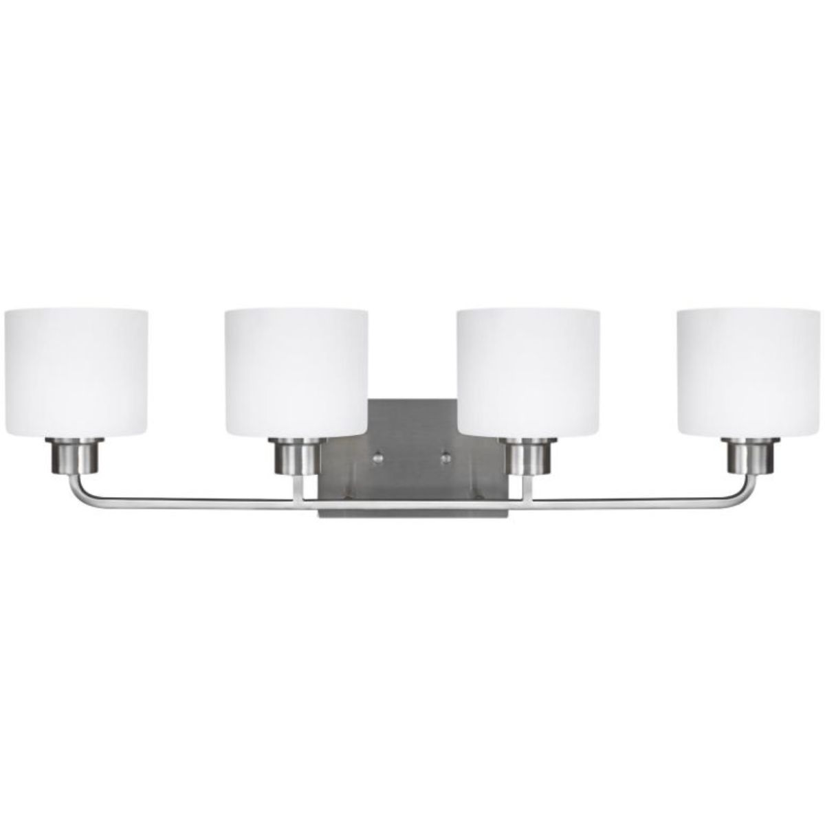 Canfield 32 in 4 Lights LED Vanity Light Nickel finish