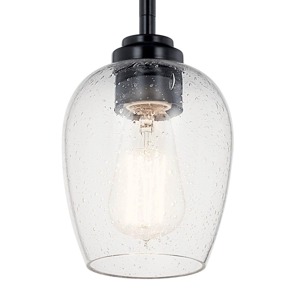 Valserrano 5 in. Pendant Light with clear seeded glass - Bees Lighting