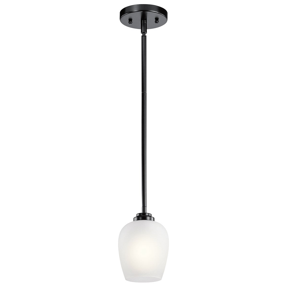 Valserrano 5 in. Pendant Light Black Finish Satin Etched - Bees Lighting