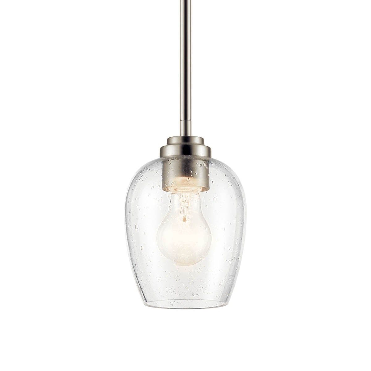 Valserrano 5 in. Pendant Light with clear seeded glass - Bees Lighting