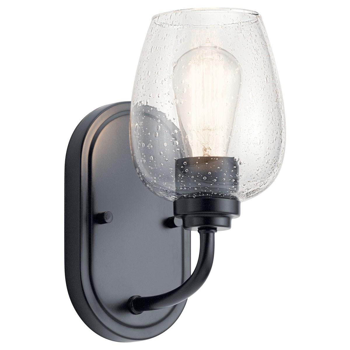 Valserrano 10 in. Armed Sconce with clear seeded glass