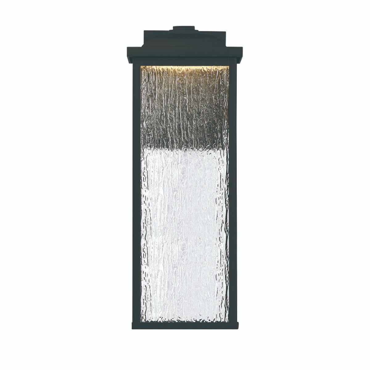 Venya 17 In. LED Outdoor Wall Light Black Finish - Bees Lighting
