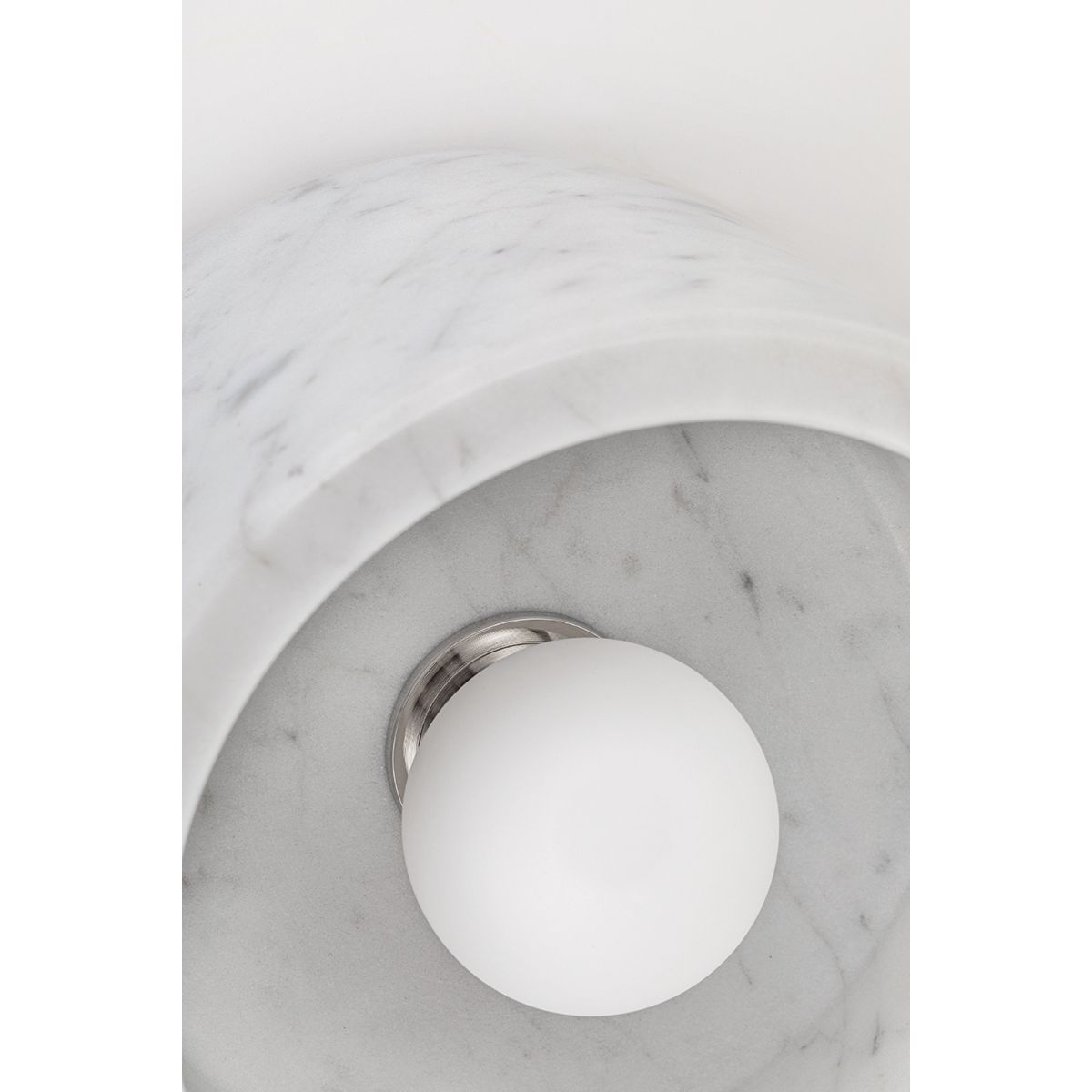 Loris 6 in. LED Flush Mount Light White Finish - Bees Lighting