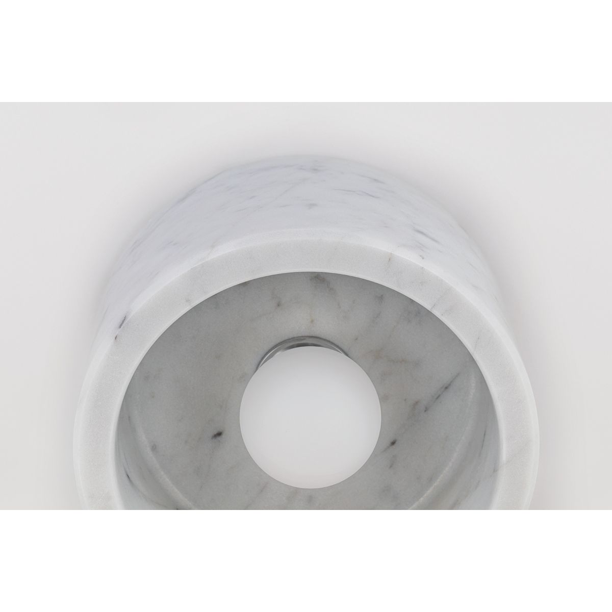 Loris 6 in. LED Flush Mount Light Polished Nickel Finish - Bees Lighting