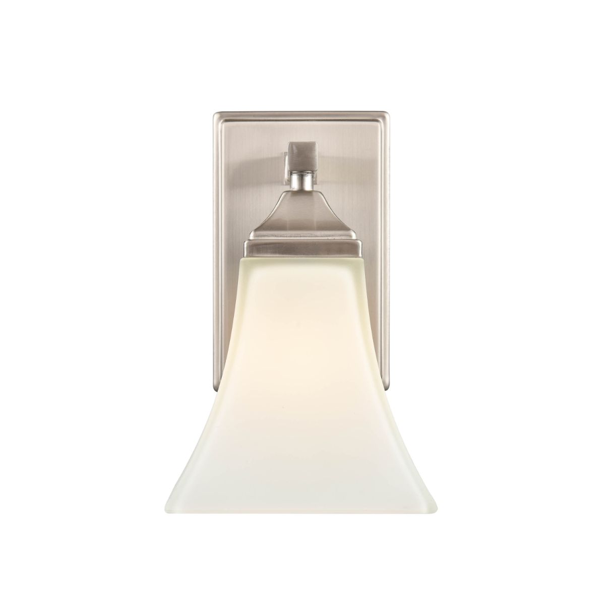 11 in. Armed Sconce Nickel finish