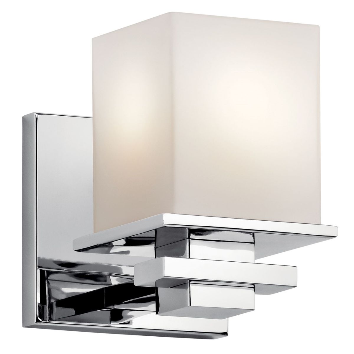 Tully 7 in. Armed Sconce Chrome Finish