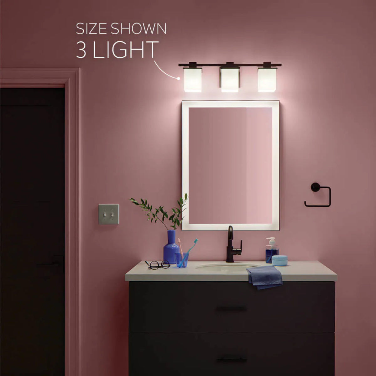 Tully Bathroom Vanity Light - Bees Lighting