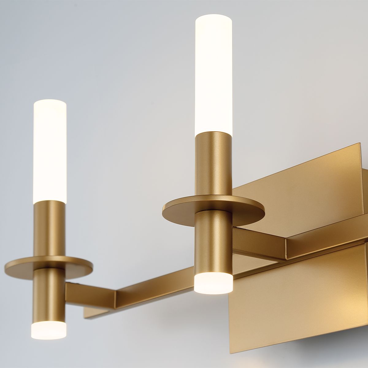 Torna 6 Lights 24 in. LED Vanity Light Gold Finish - Bees Lighting