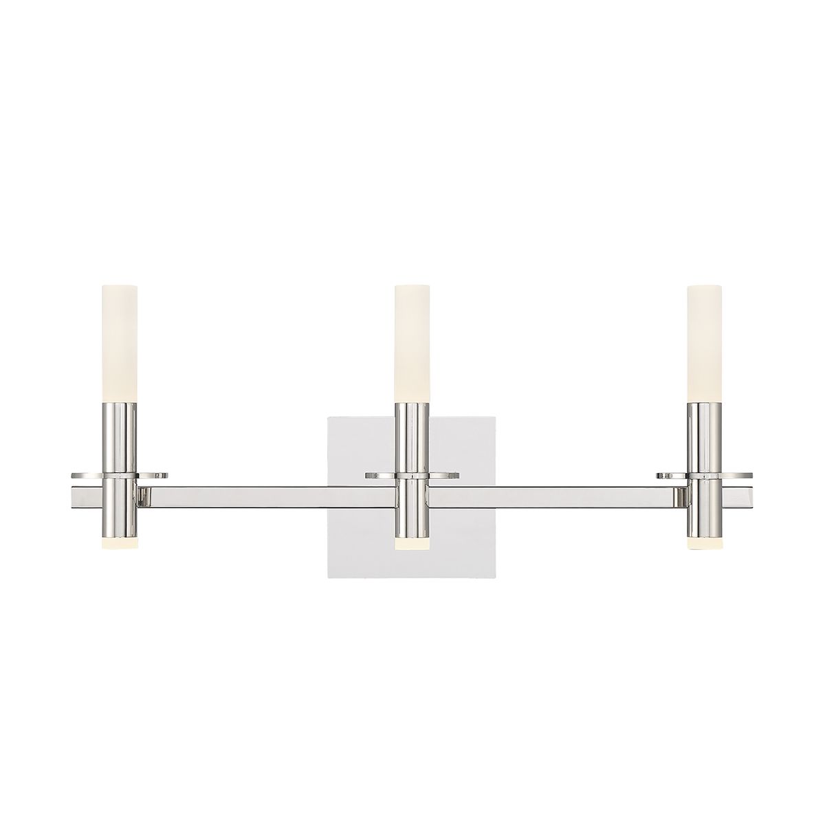 Torna 6 Lights 24 in. LED Vanity Light Polished Nickel Finish - Bees Lighting