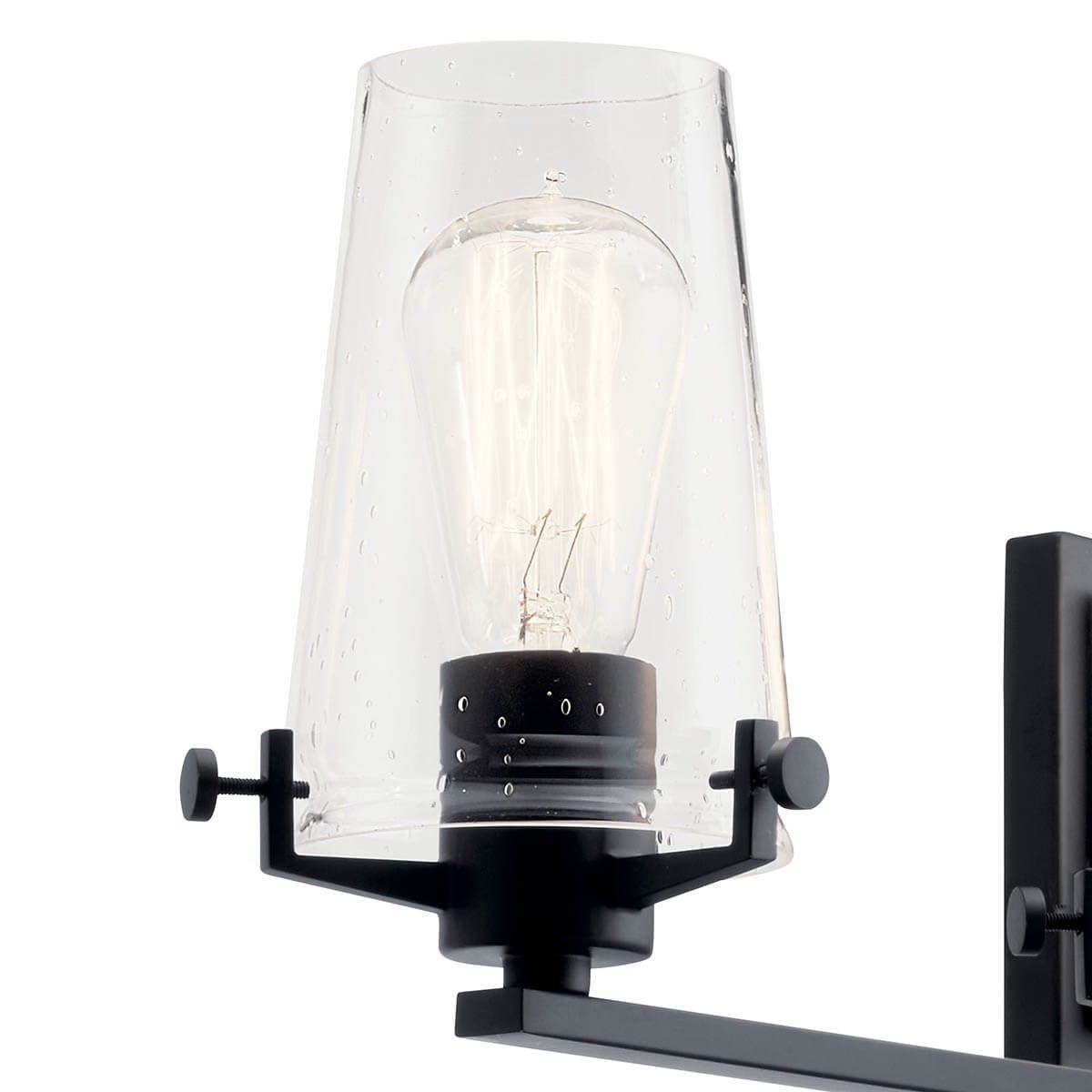 Alton 34 in. 4 Lights Vanity Light Black finish - Bees Lighting
