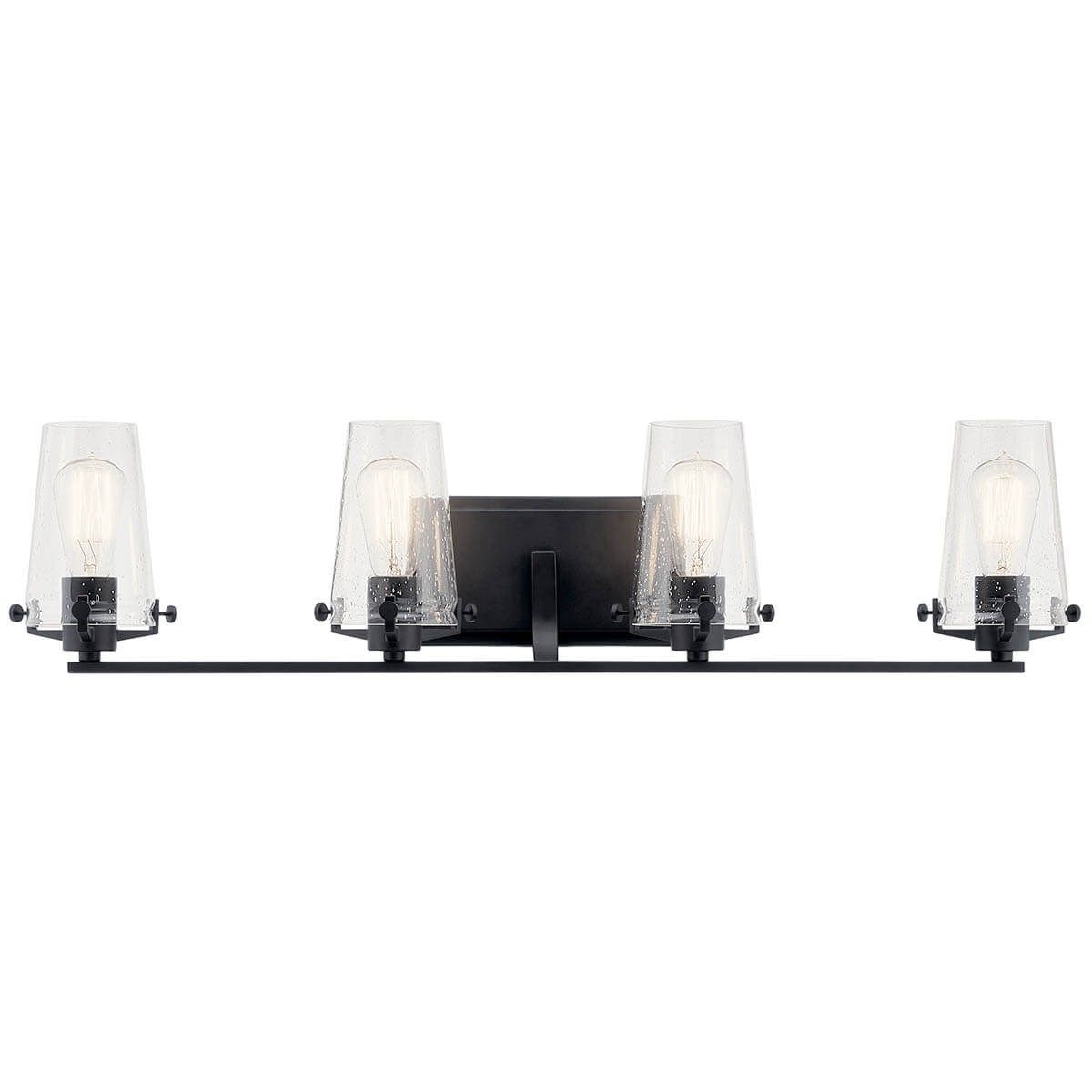 Alton 34 in. 4 Lights Vanity Light Black finish - Bees Lighting