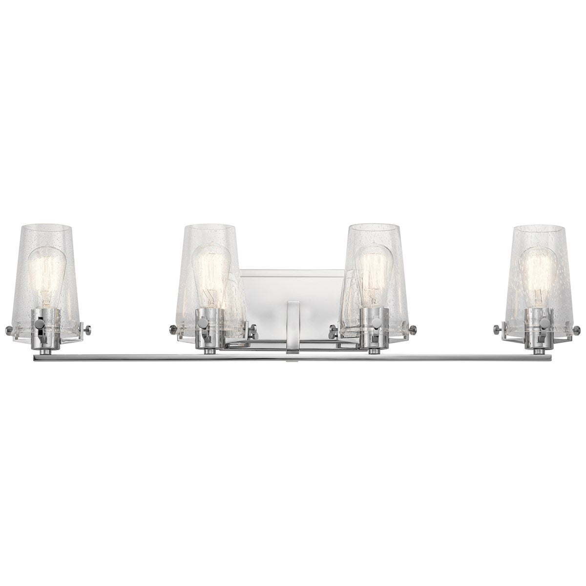 Alton 34 in 4 Lights Vanity Light Chrome finish - Bees Lighting
