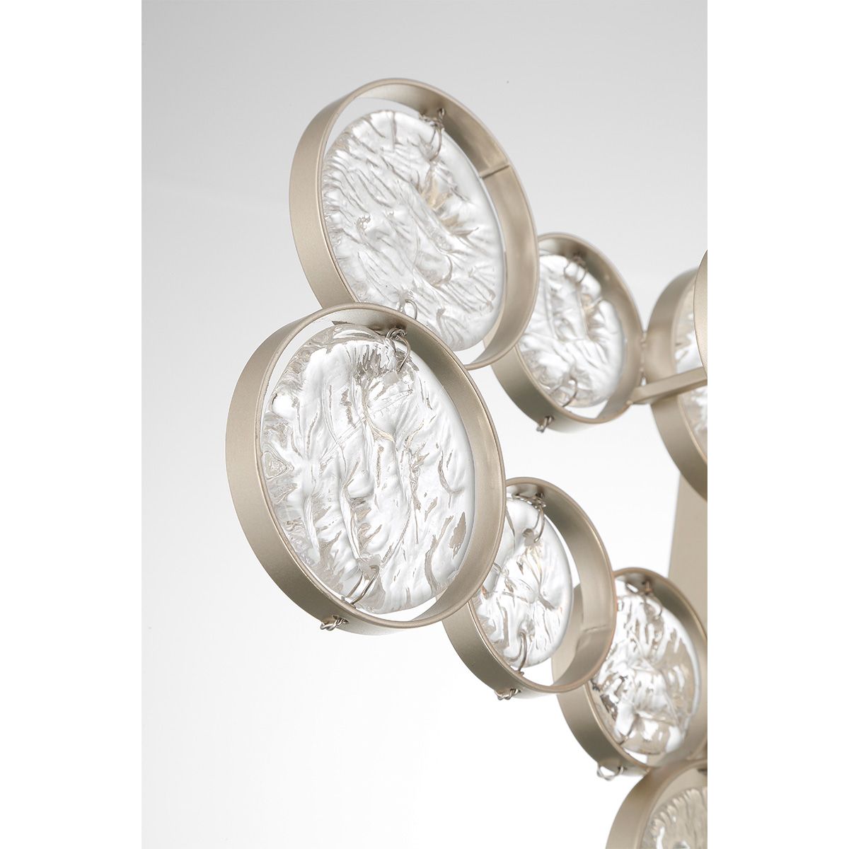 Trento 2 Lights 18 in. Wall Light Silver Finish - Bees Lighting
