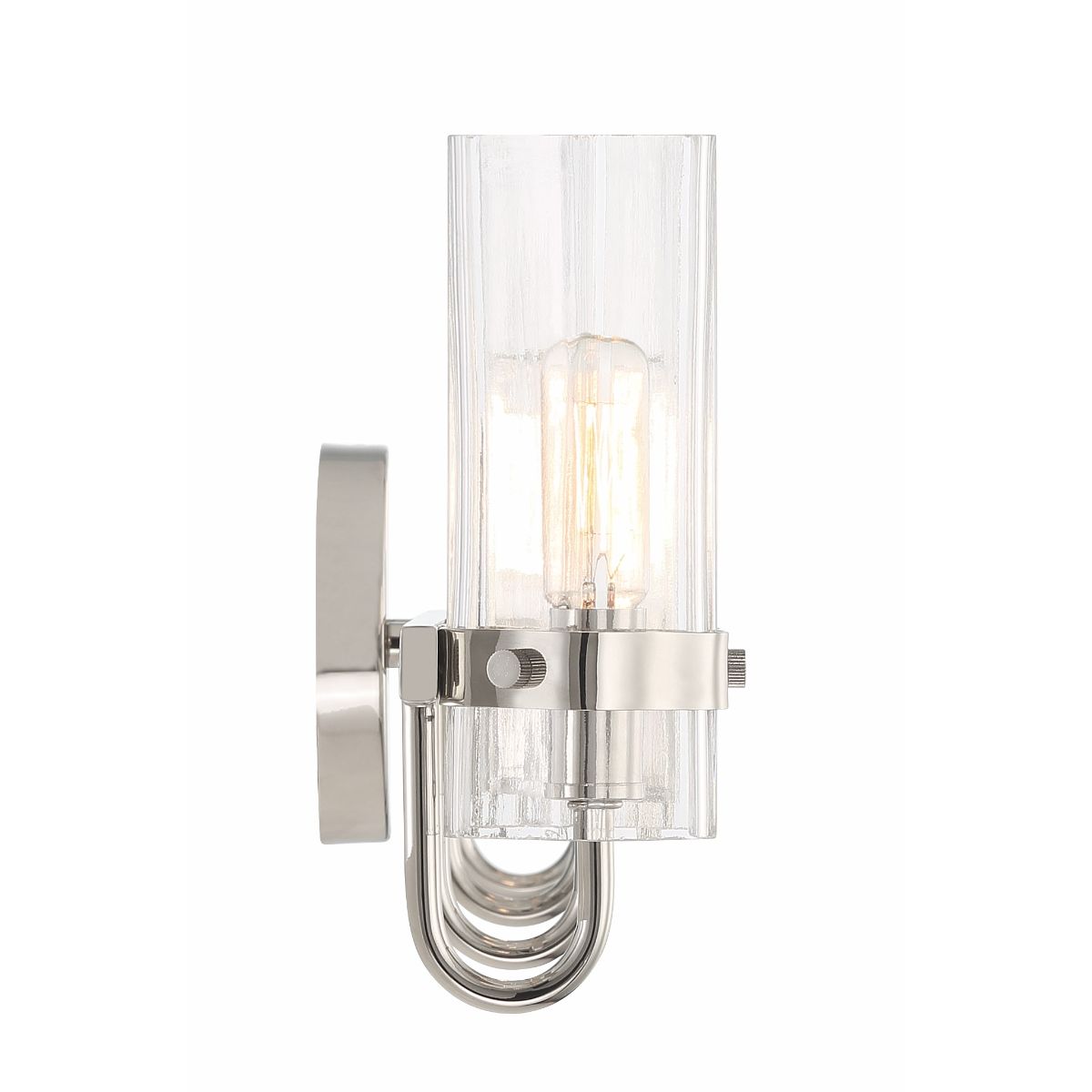 Brook 22 in. 3 Lights Vanity Light Polished Nickel Finish - Bees Lighting
