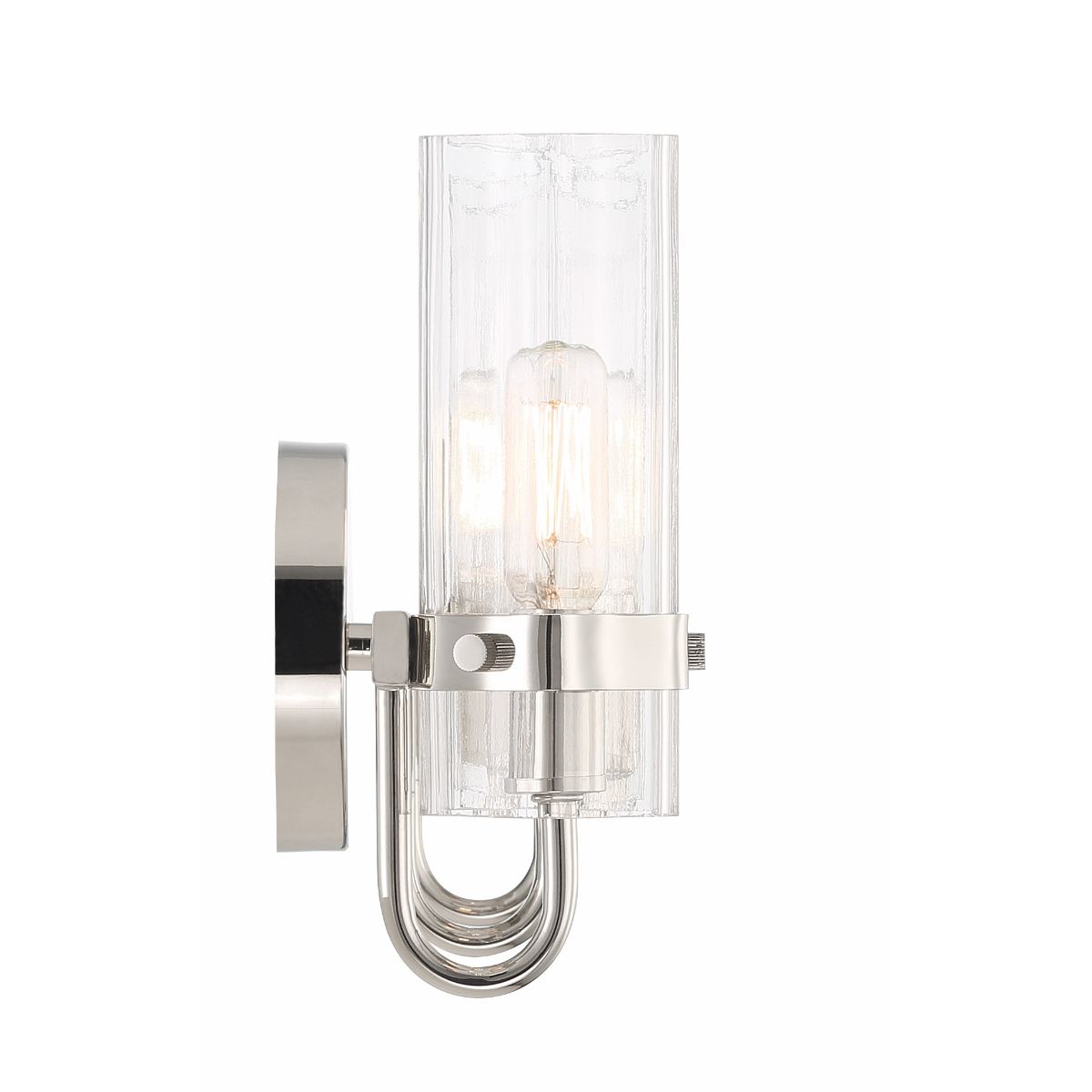 Brook 22 in. 3 Lights Vanity Light Polished Nickel Finish - Bees Lighting