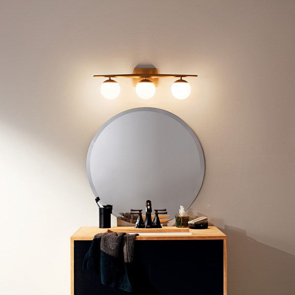 Jasper 25 in. 3 Lights Vanity Light Chrome Finish - Bees Lighting