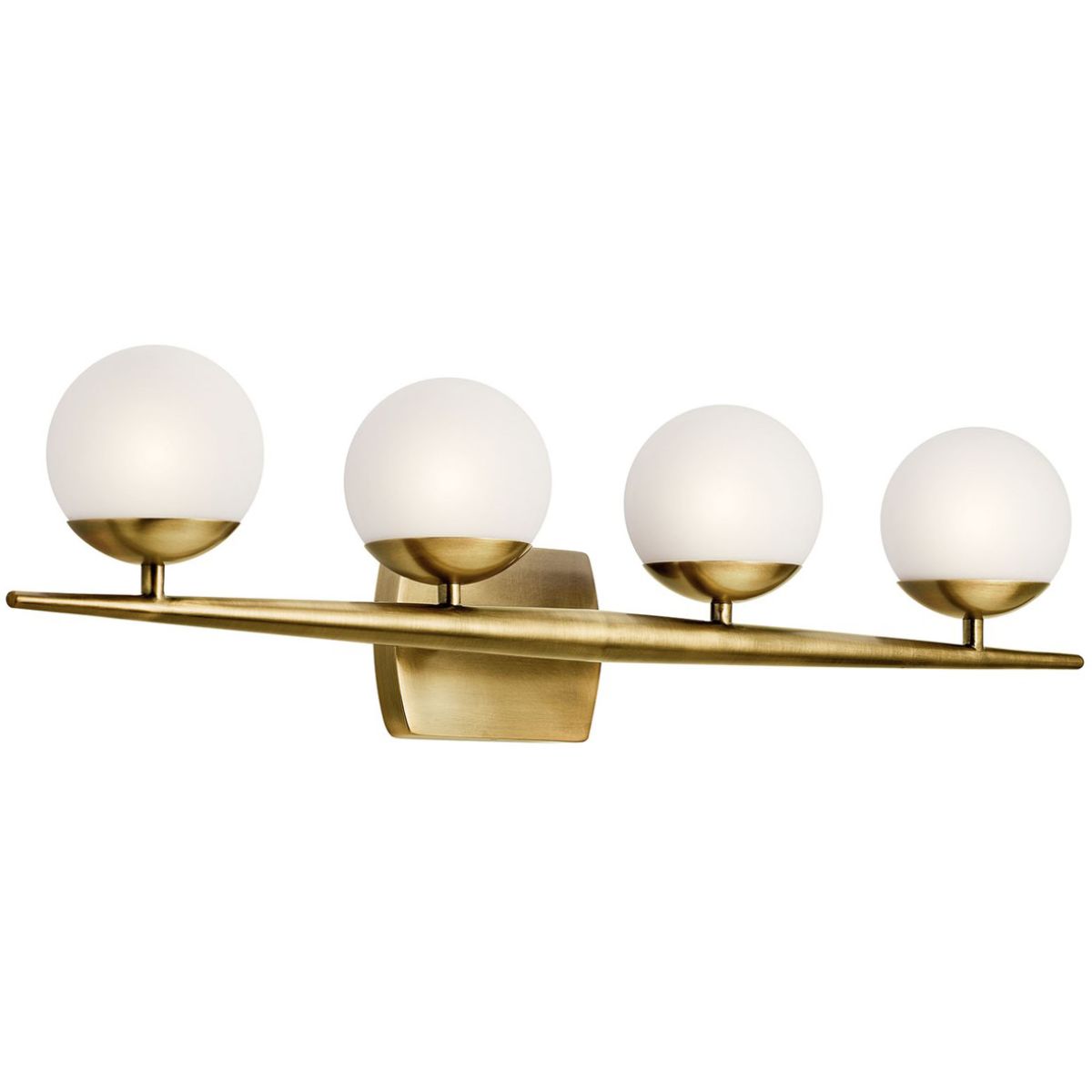 Jasper 32 in 4 Lights Vanity Light Brass finish - Bees Lighting