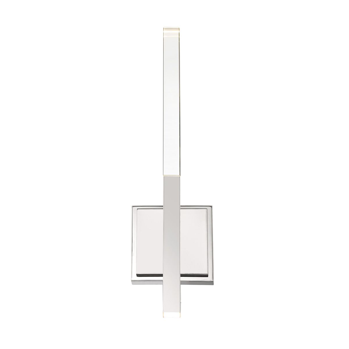 Benicio 2 Lights 18 in. LED Wall Light Polished Nickel Finish - Bees Lighting