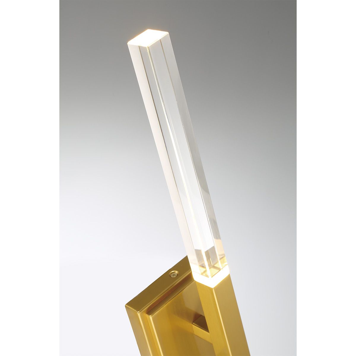 Benicio 2 Lights 18 in. LED Wall Light Gold Finish - Bees Lighting
