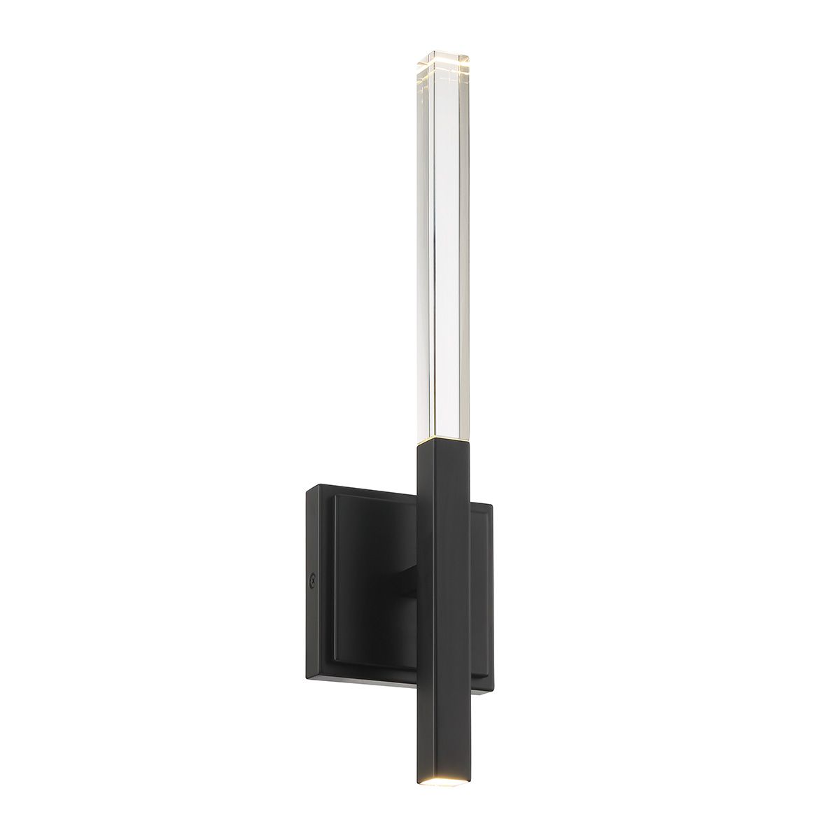 Benicio 2 Lights 18 in. LED Wall Light Matte Black Finish - Bees Lighting