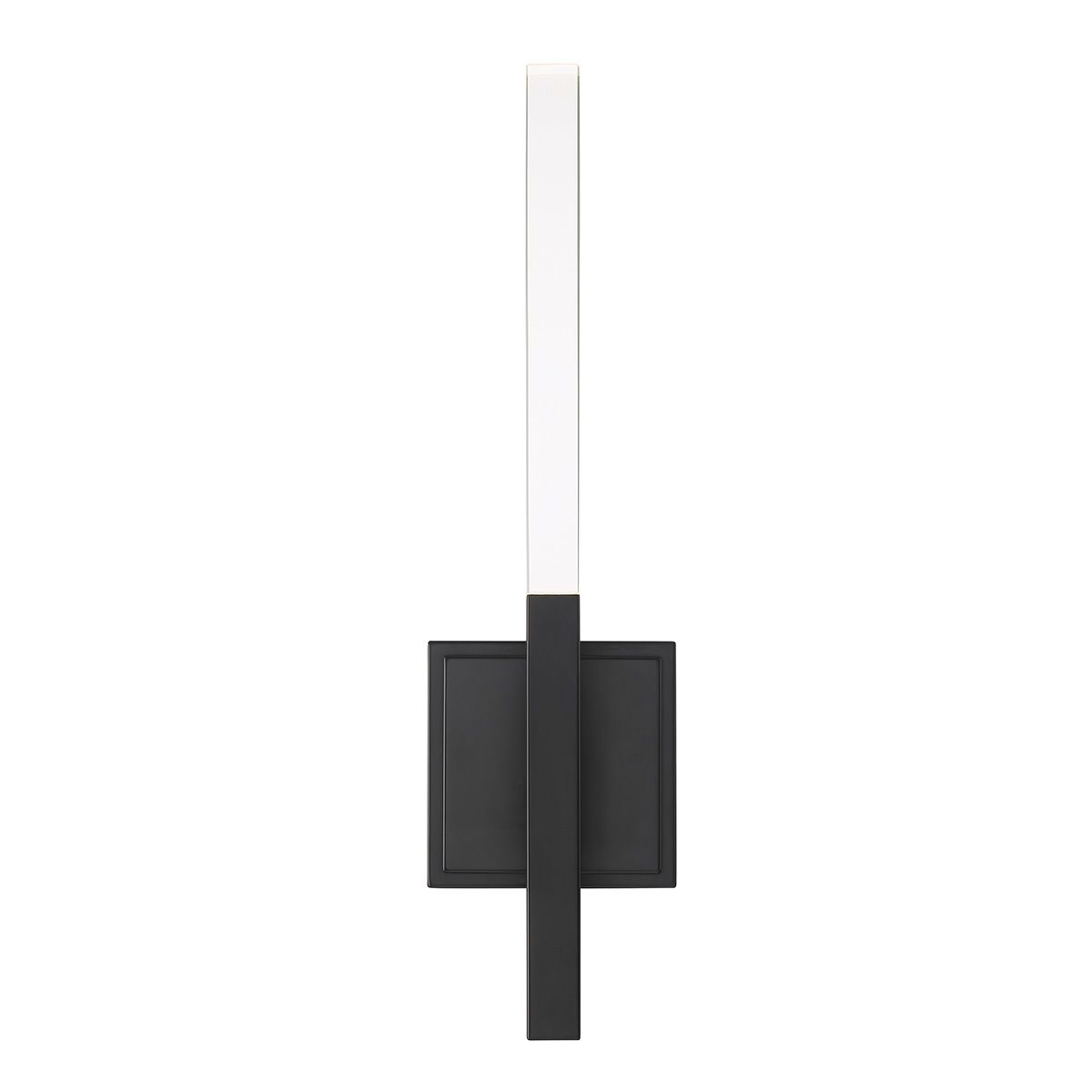 Benicio 2 Lights 18 in. LED Wall Light Matte Black Finish - Bees Lighting