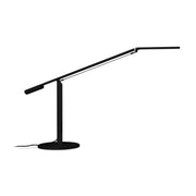 Equo Black Contemporary LED Desk Lamp with Cool White Light Color - Bees Lighting