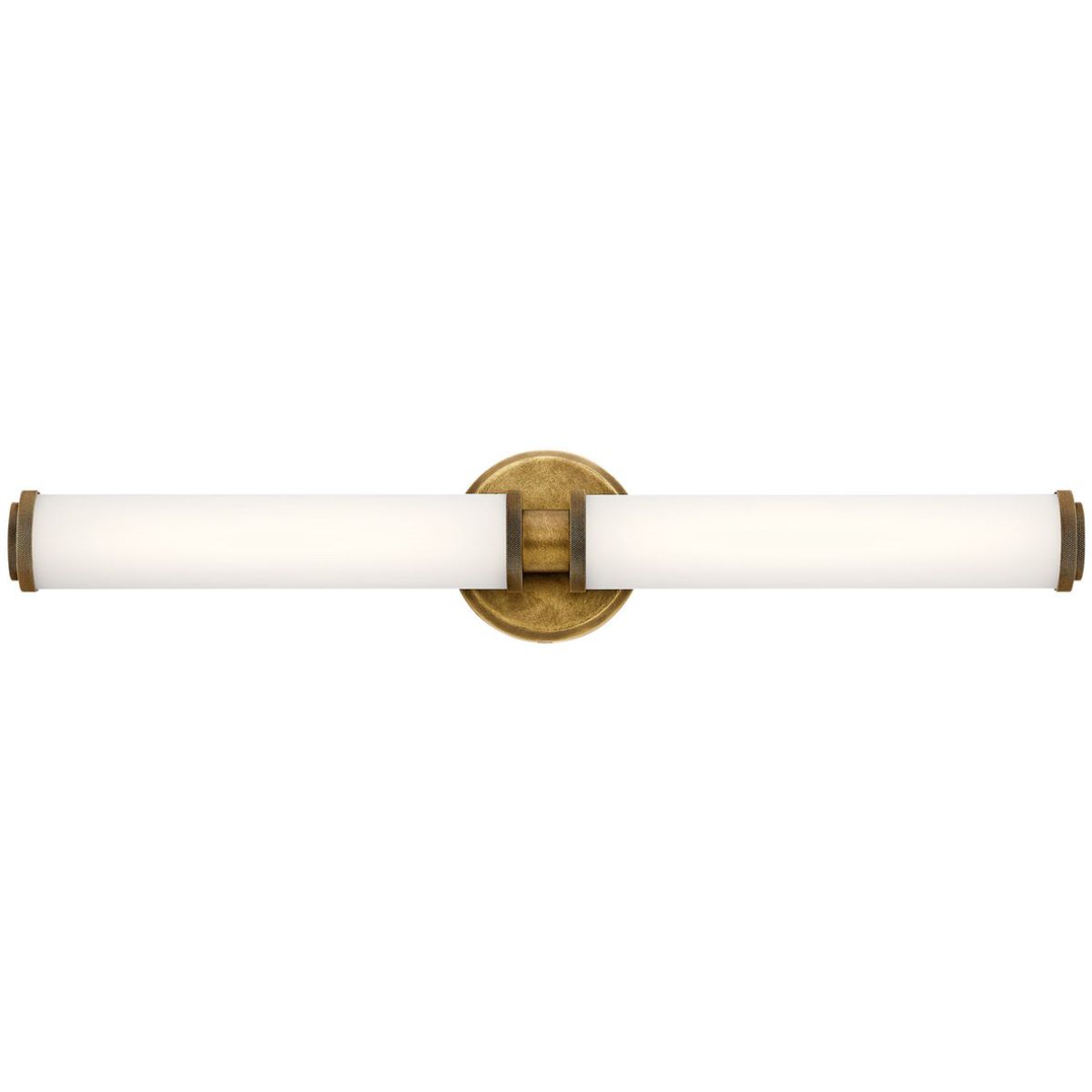 Indeco 27 in. 2 Lights LED Vanity Light Brass Finish - Bees Lighting