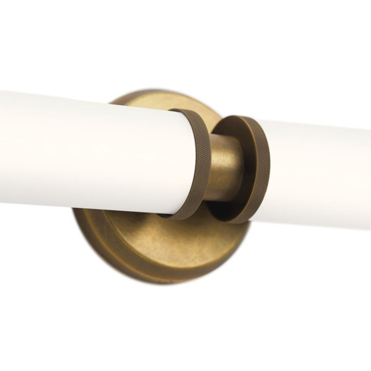 Indeco 27 in. 2 Lights LED Vanity Light Brass Finish - Bees Lighting