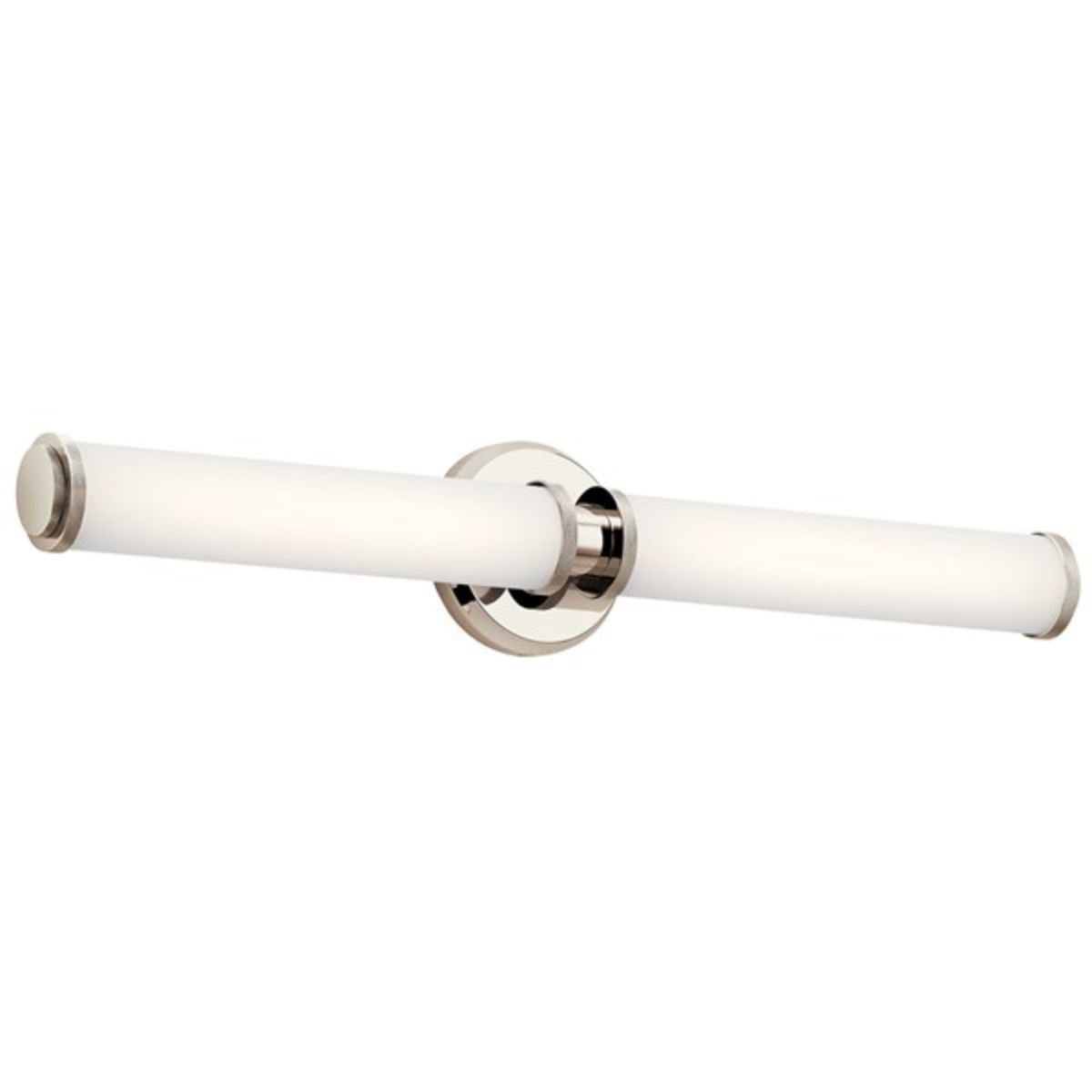 Indeco 27 in. 2 Lights LED Vanity Light Nickel Finish - Bees Lighting