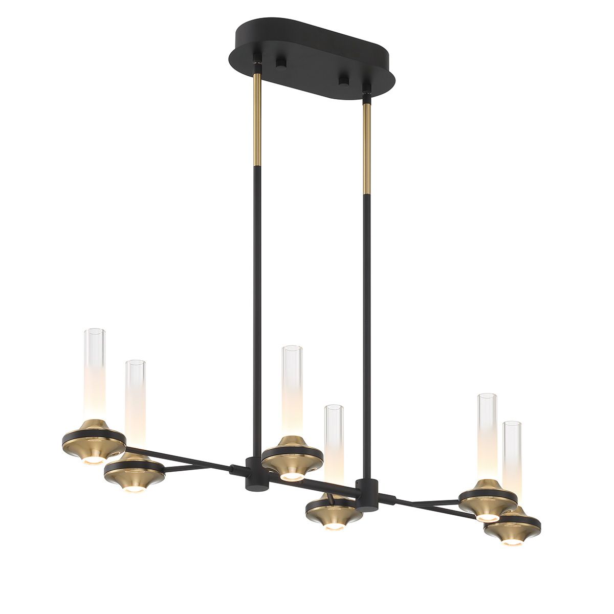 Torcia 12 Lights 32 in. LED Chandelier - Bees Lighting