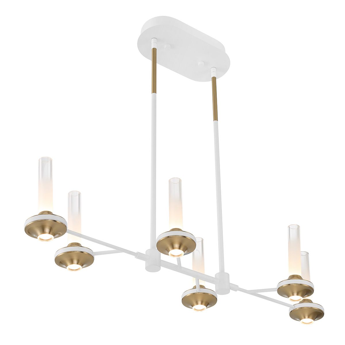 Torcia 12 Lights 32 in. LED Chandelier - Bees Lighting