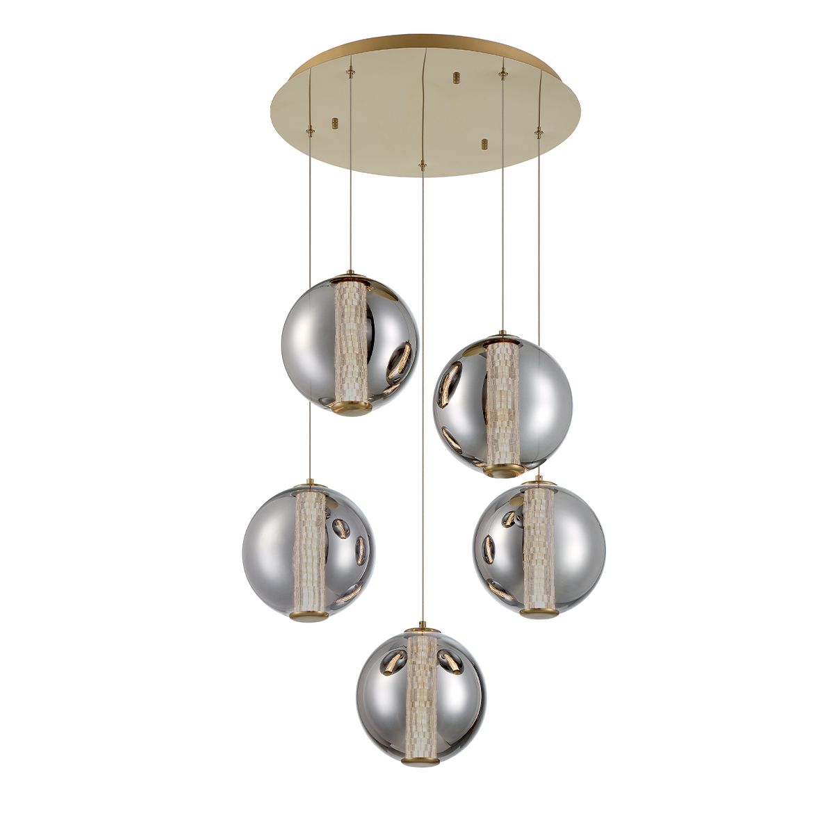 Atomo 5 Lights 26 in. LED Pendant Light