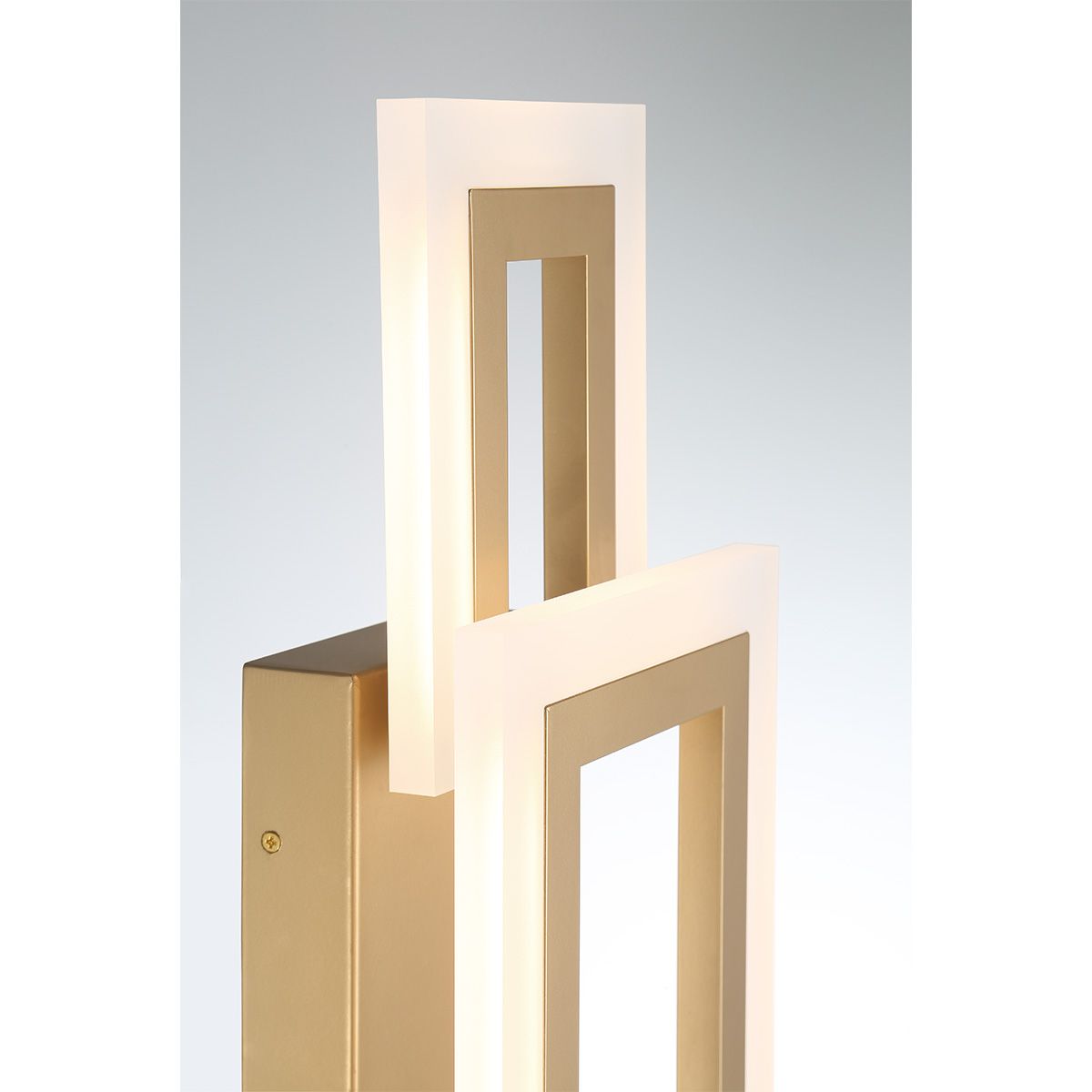 Inizio 16 in. LED Wall Light Gold Finish - Bees Lighting