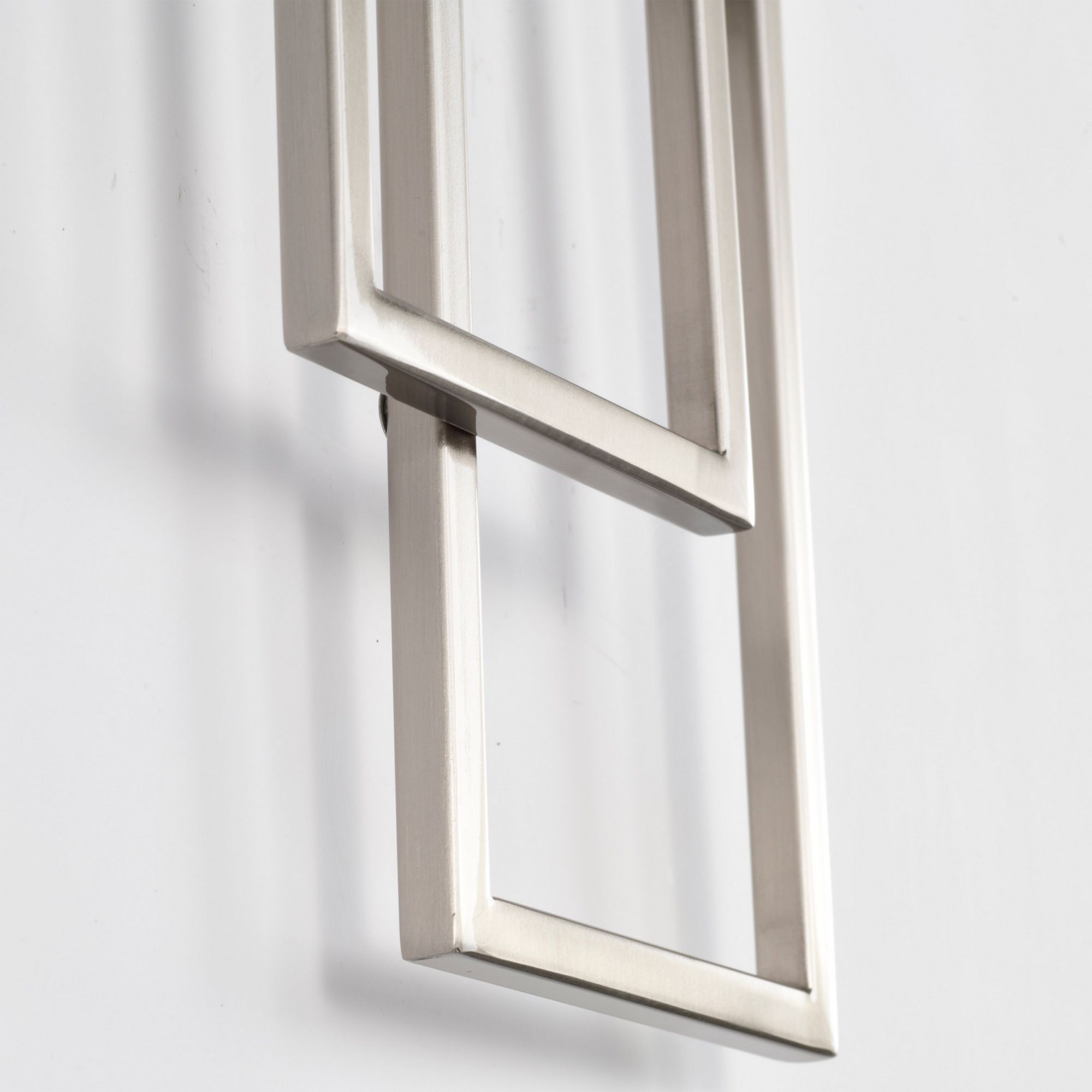 Frame 20" LED Wall Sconce, Brushed Nickel Finish - Bees Lighting