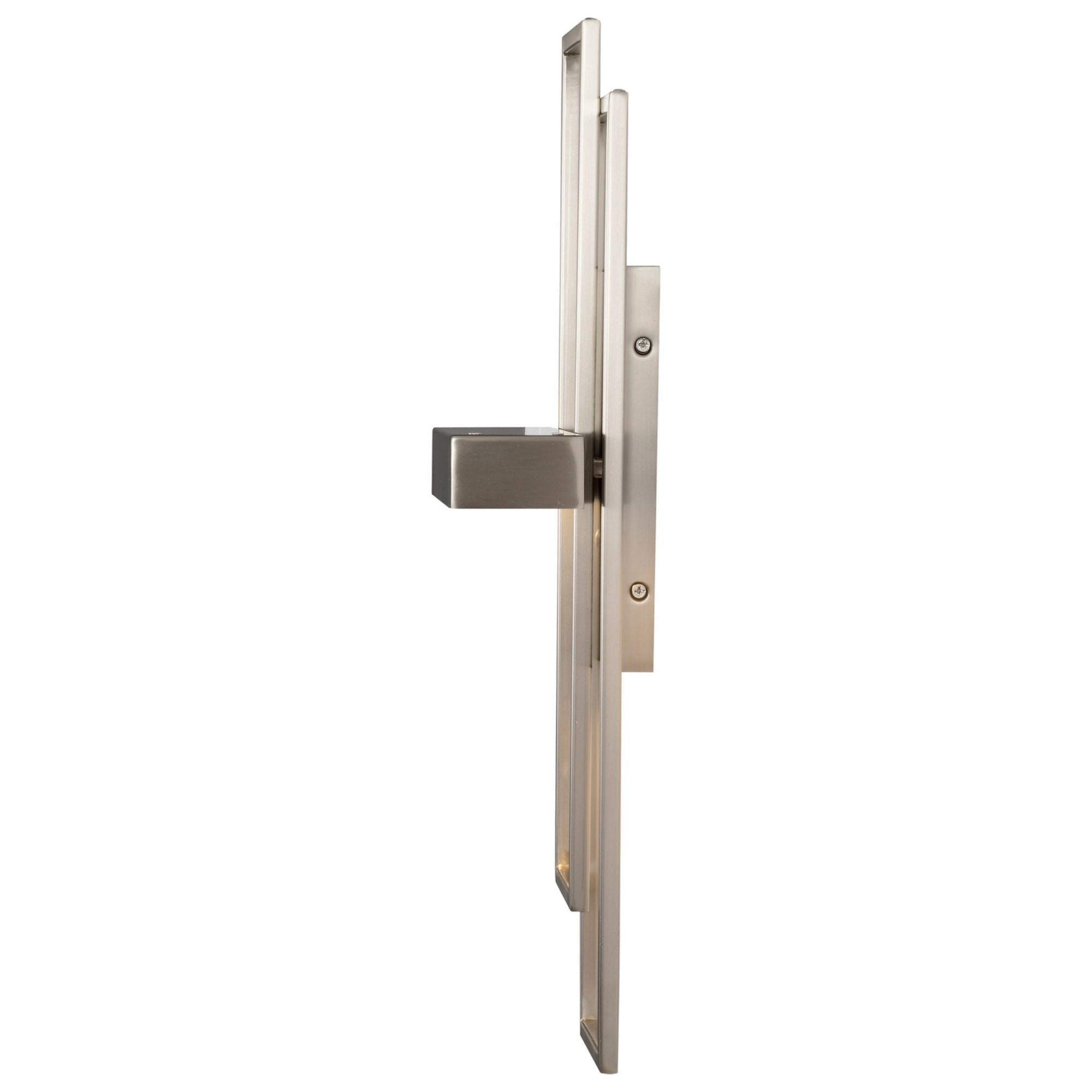 Frame 20" LED Wall Sconce, Brushed Nickel Finish - Bees Lighting