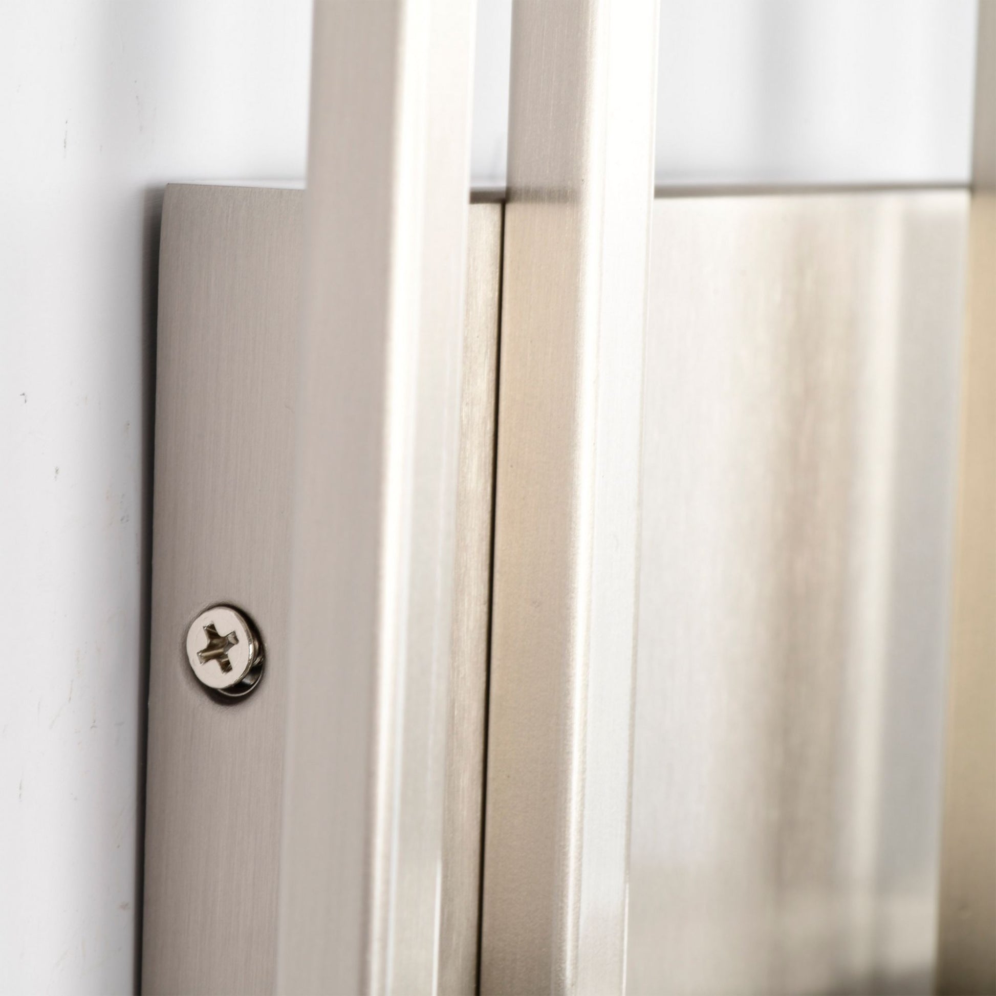 Frame 20" LED Wall Sconce, Brushed Nickel Finish - Bees Lighting