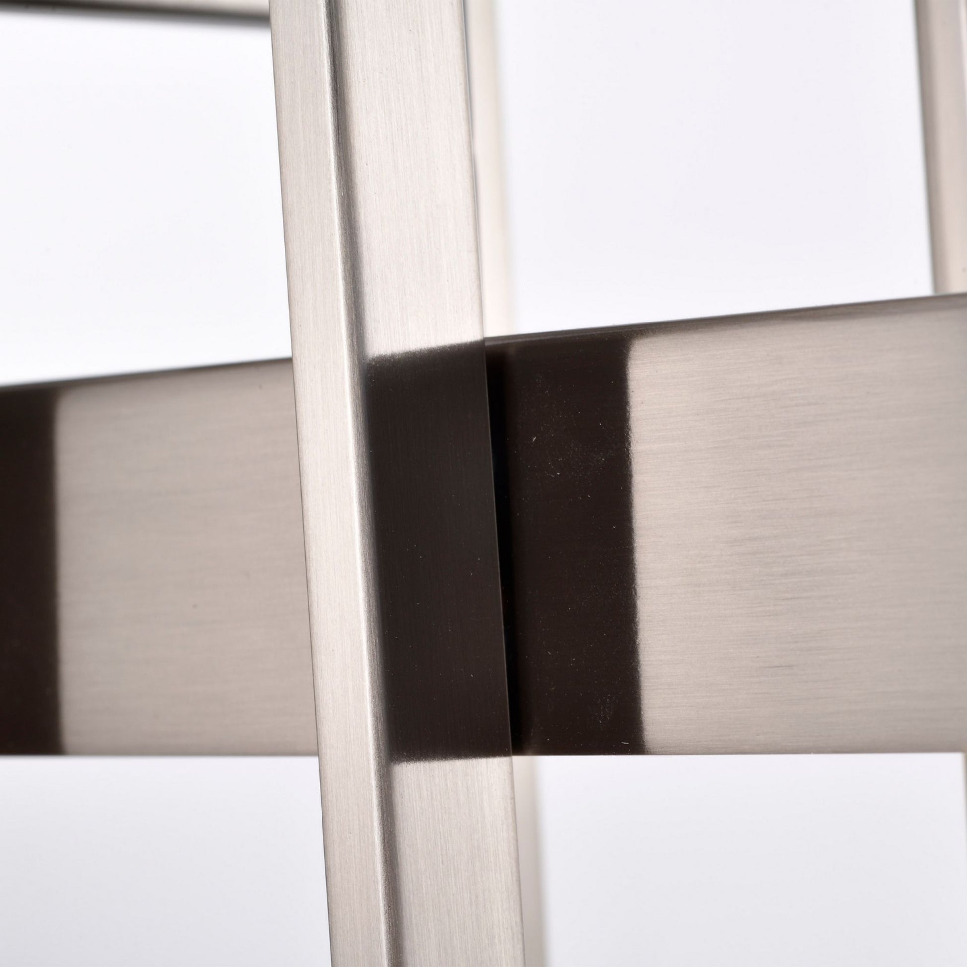 Frame 17" LED Pendant, Brushed Nickel Finish - Bees Lighting