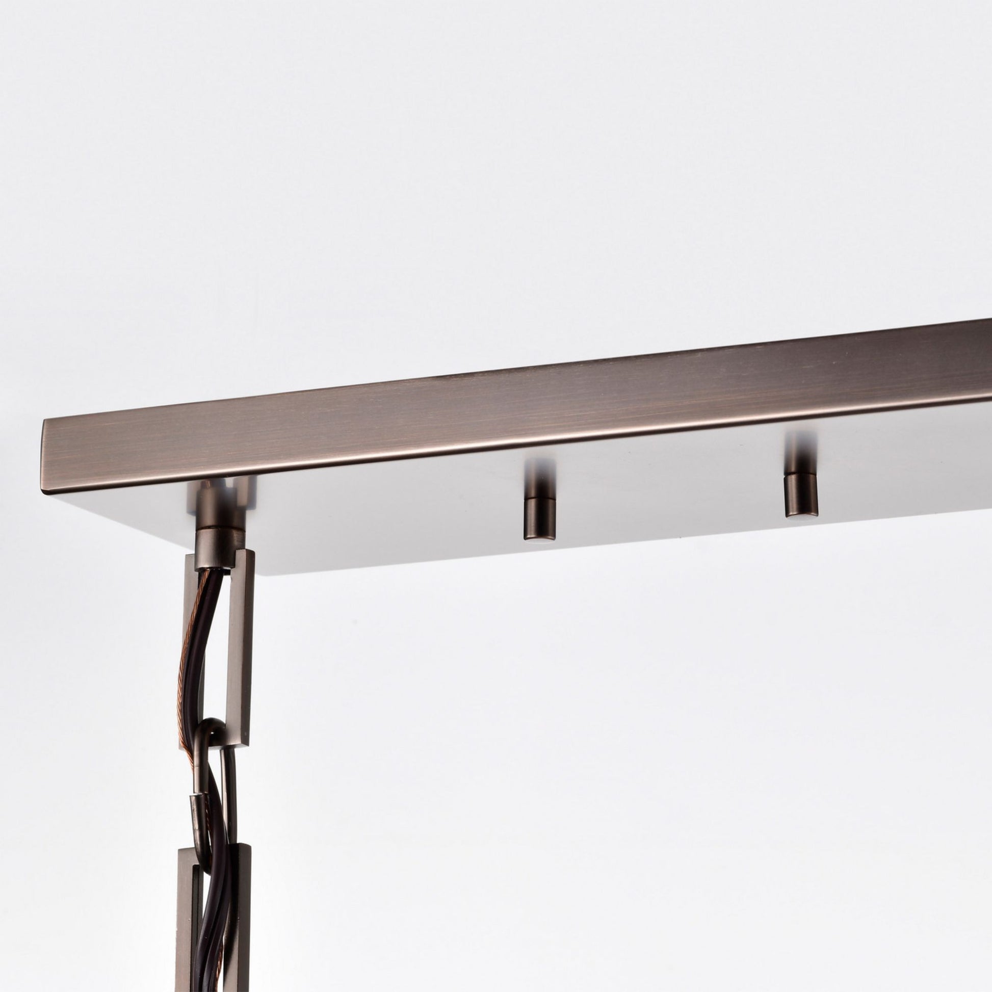 Frame 36" LED Island Pendant, Hazel Bronze Finish - Bees Lighting