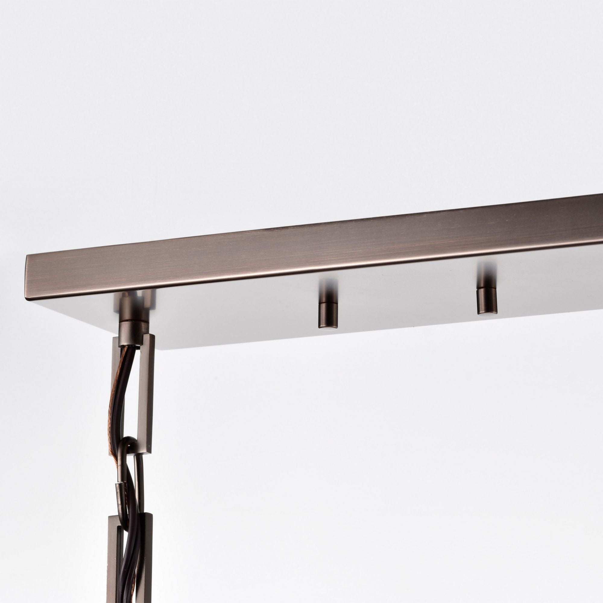 Frame 36" LED Island Pendant, Hazel Bronze Finish - Bees Lighting