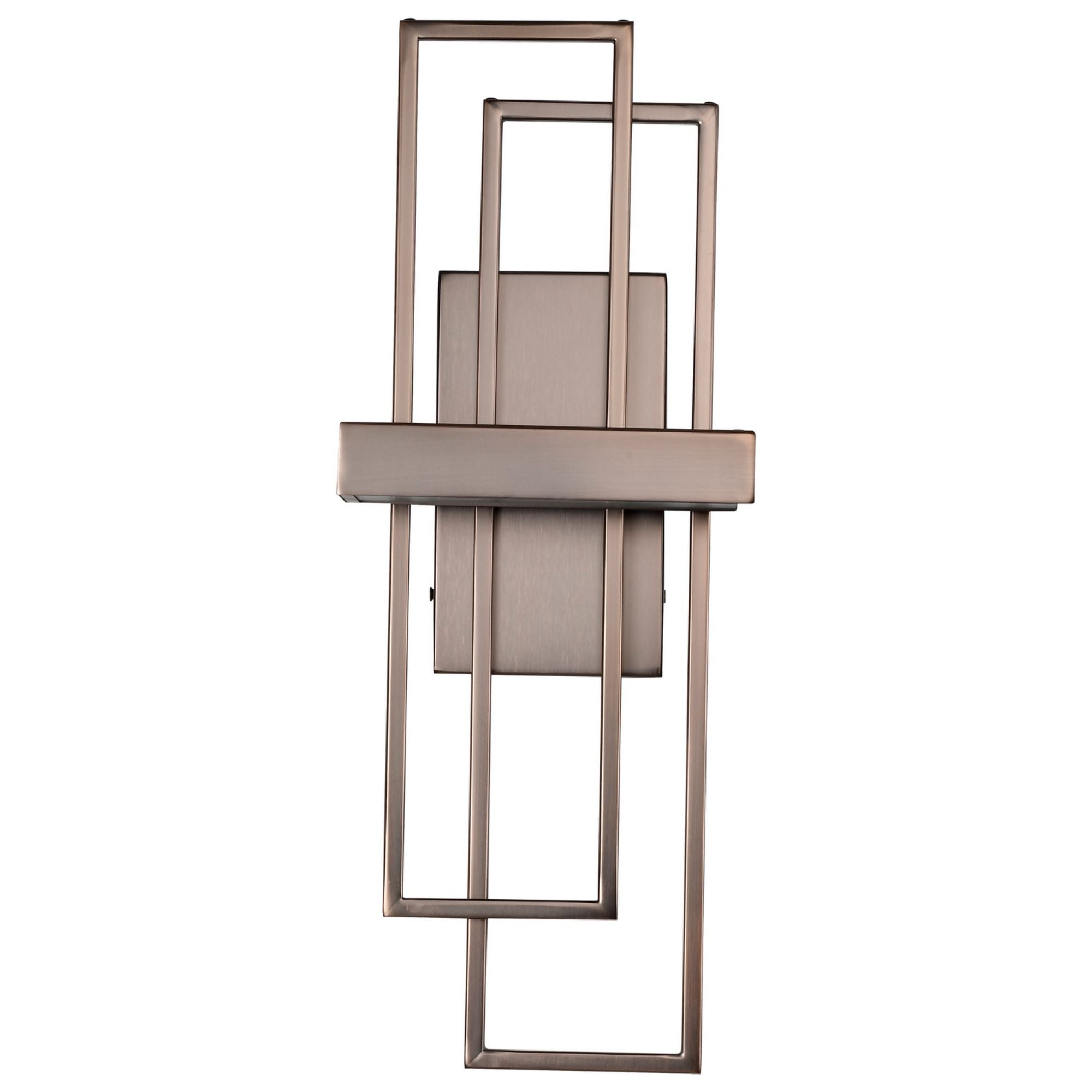 Frame 20" LED Wall Sconce, Hazel Bronze Finish - Bees Lighting