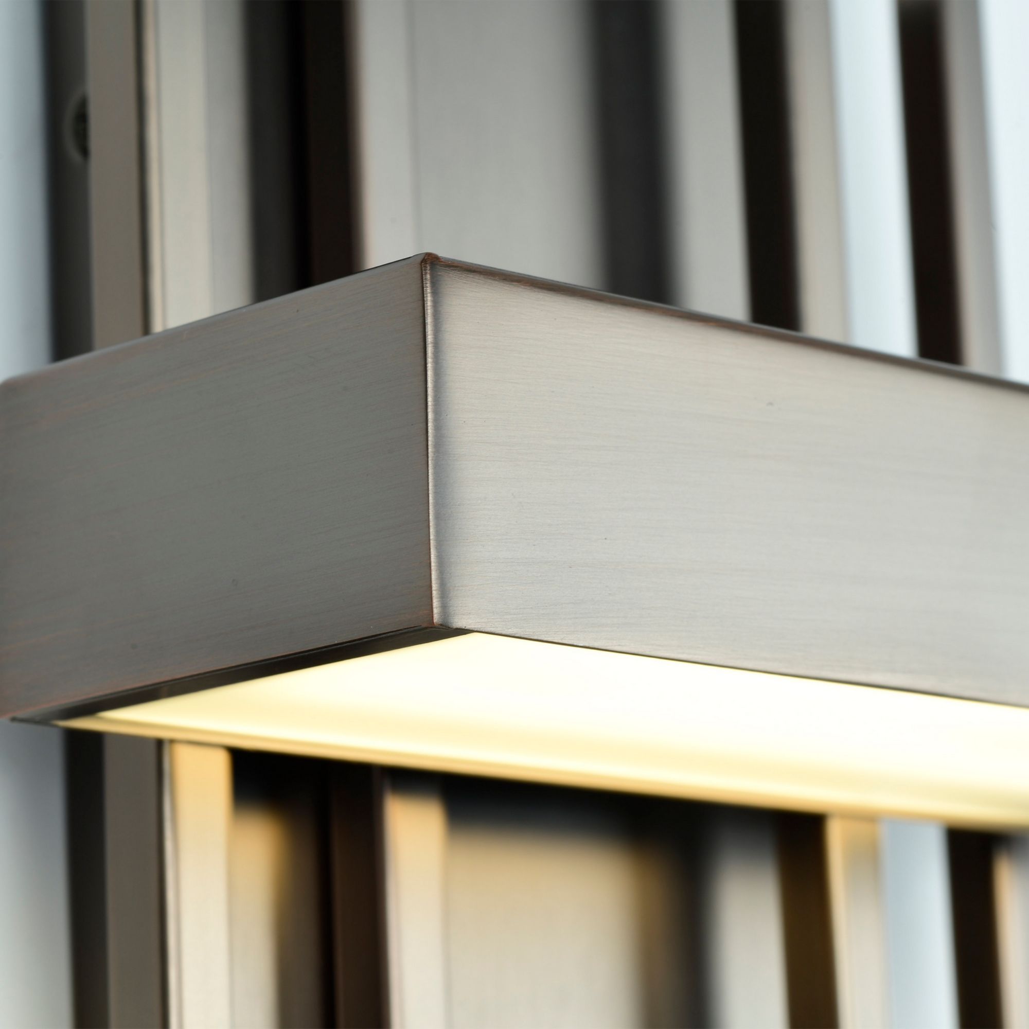 Frame 20" LED Wall Sconce, Hazel Bronze Finish - Bees Lighting