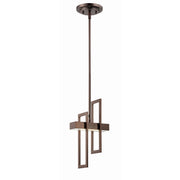 Frame 17" LED Pendant, Hazel Bronze Finish - Bees Lighting