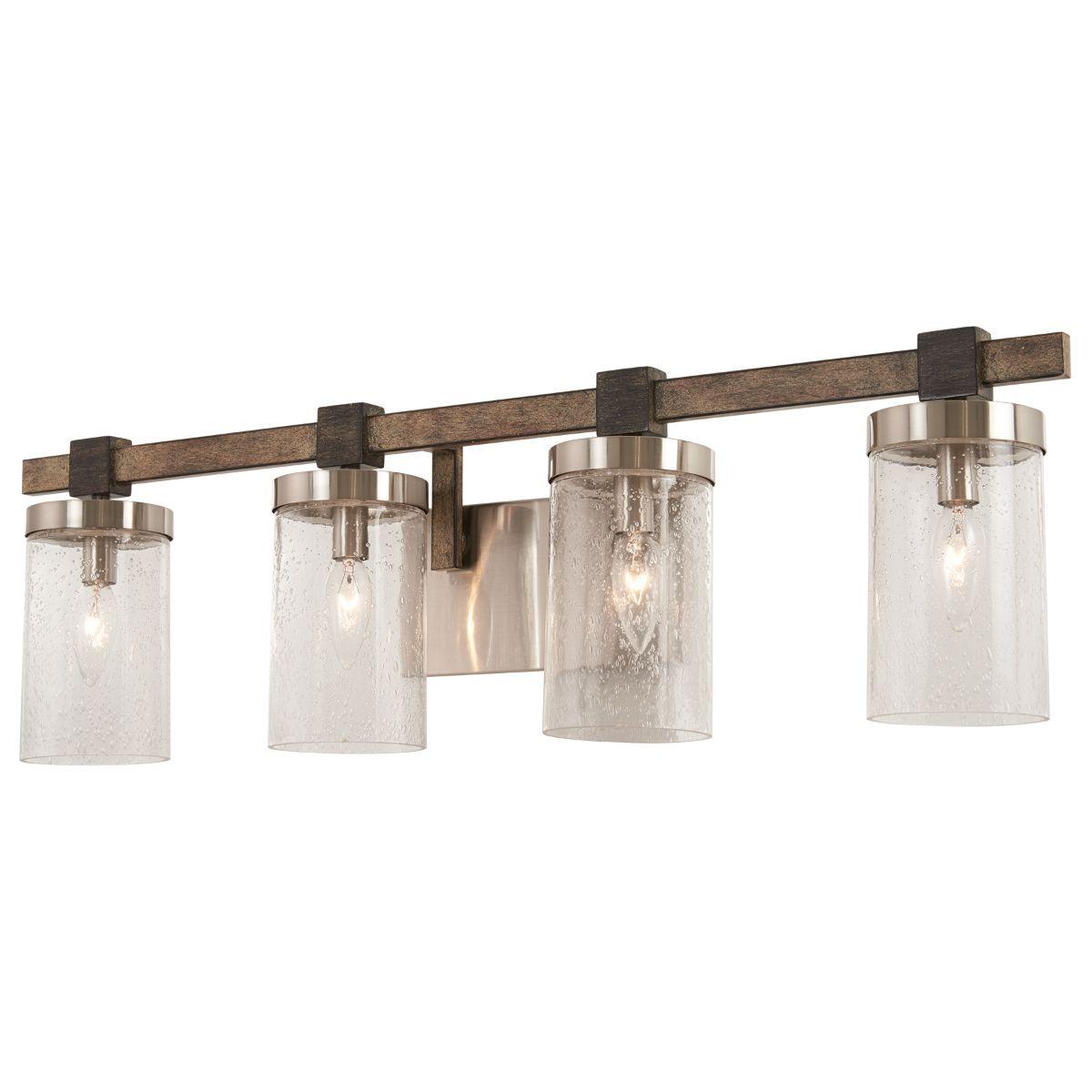 Bridlewood 31 in. 4 Lights Vanity Light Brushed Nickel finish