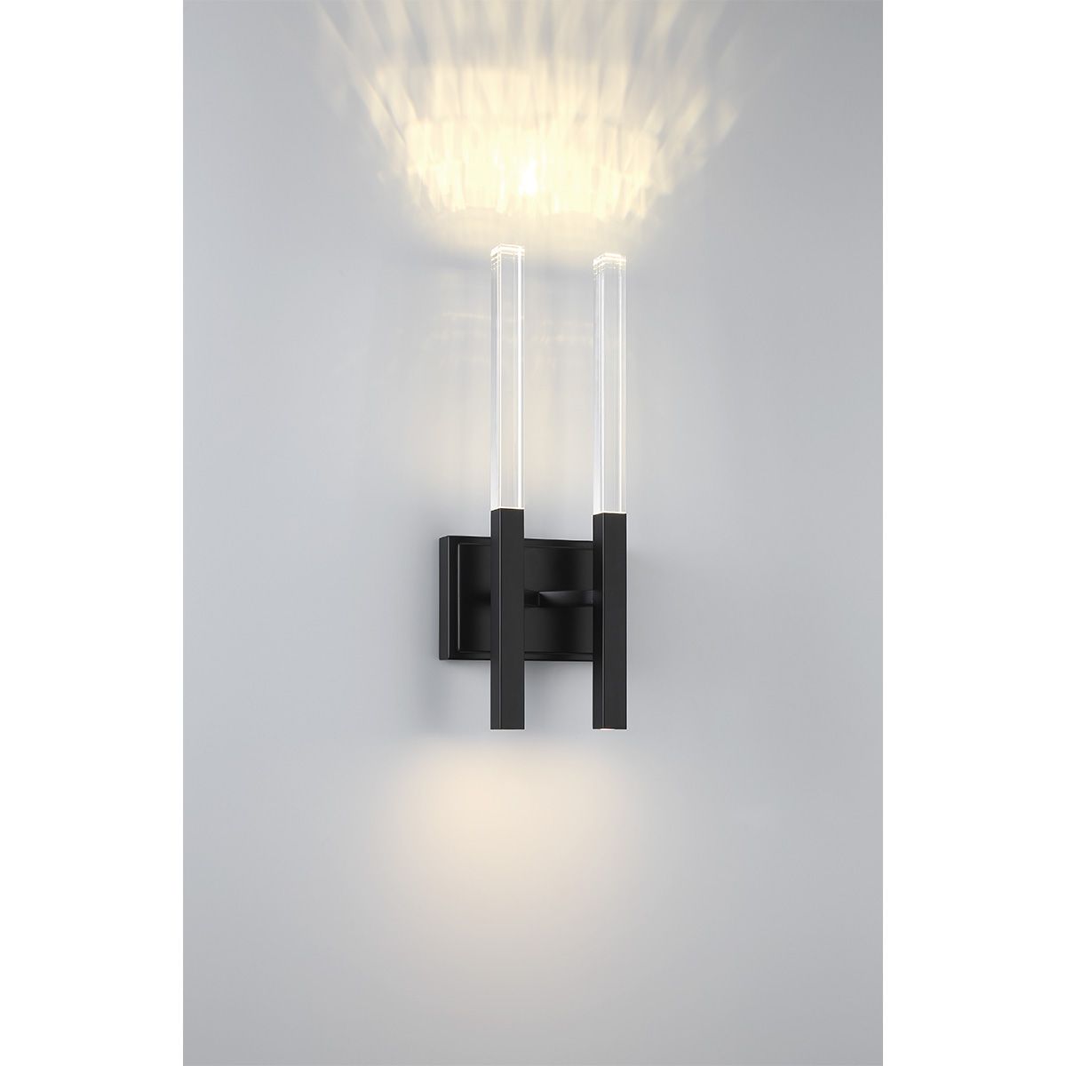 Benicio 4 Lights 18 in. LED Wall Light Matte Black Finish - Bees Lighting