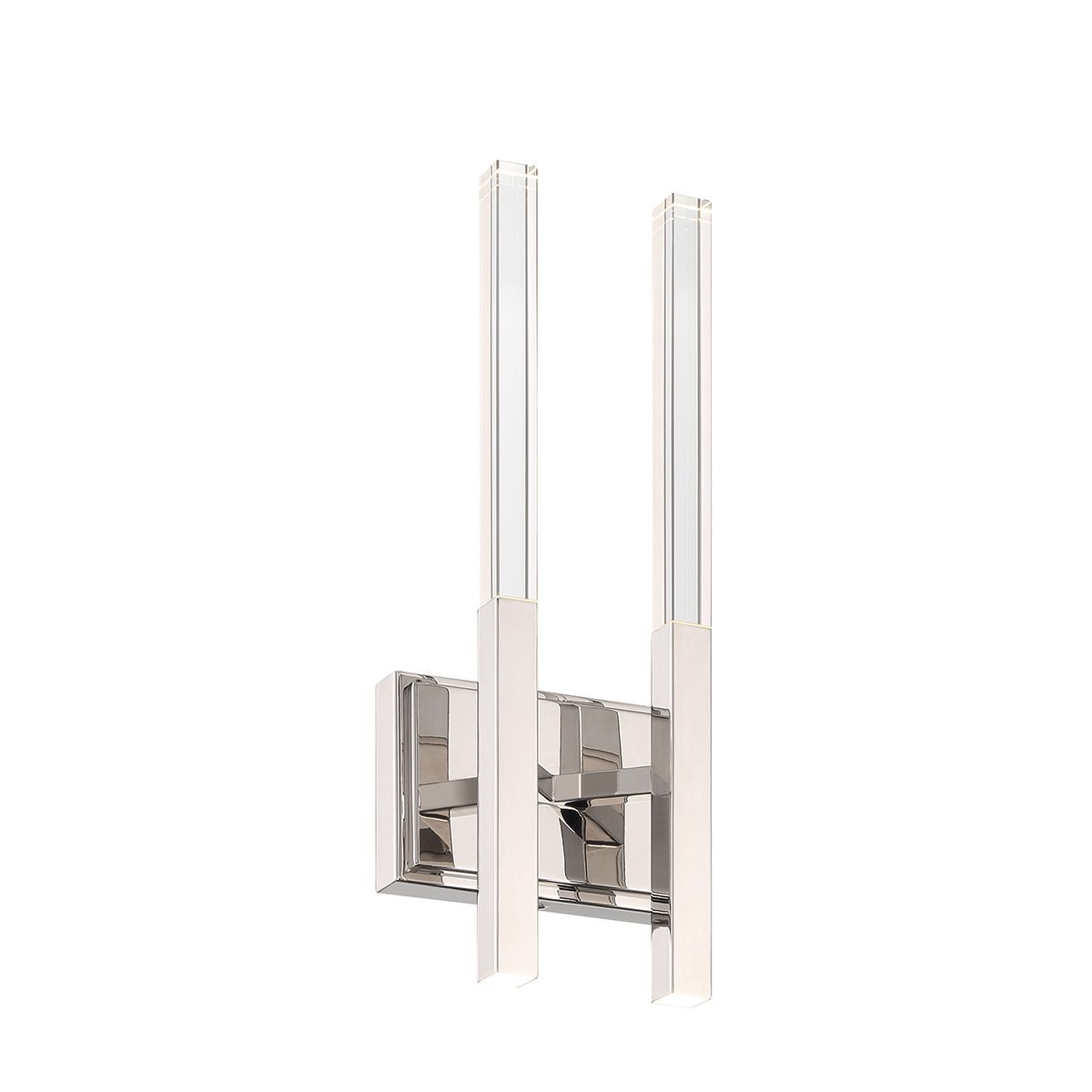 Benicio 4 Lights 18 in. LED Wall Light Polished Nickel Finish - Bees Lighting