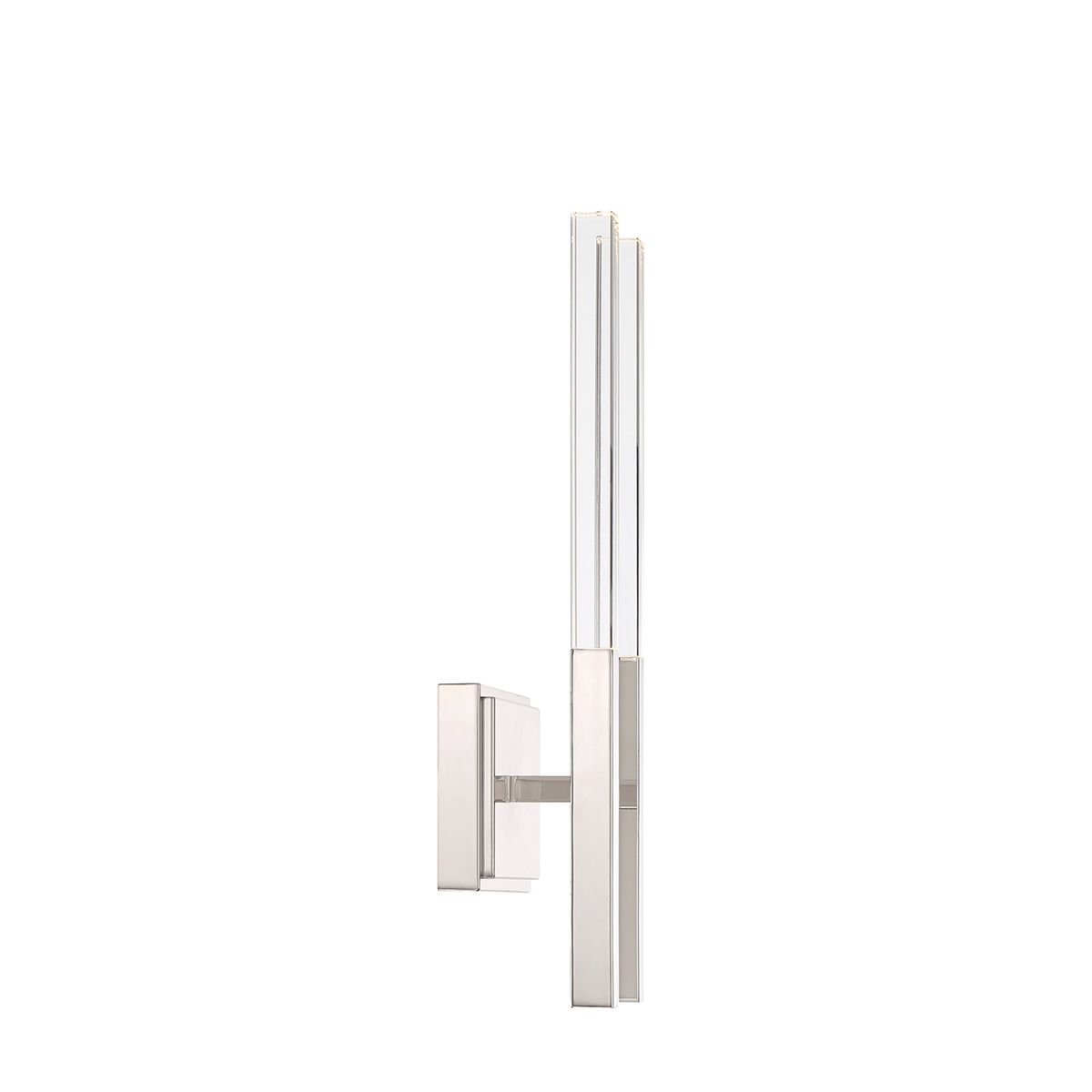 Benicio 4 Lights 18 in. LED Wall Light Polished Nickel Finish - Bees Lighting