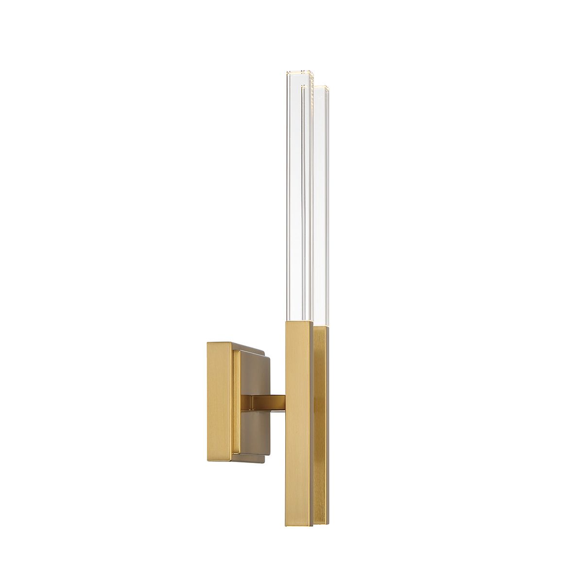 Benicio 4 Lights 18 in. LED Wall Light Gold Finish - Bees Lighting