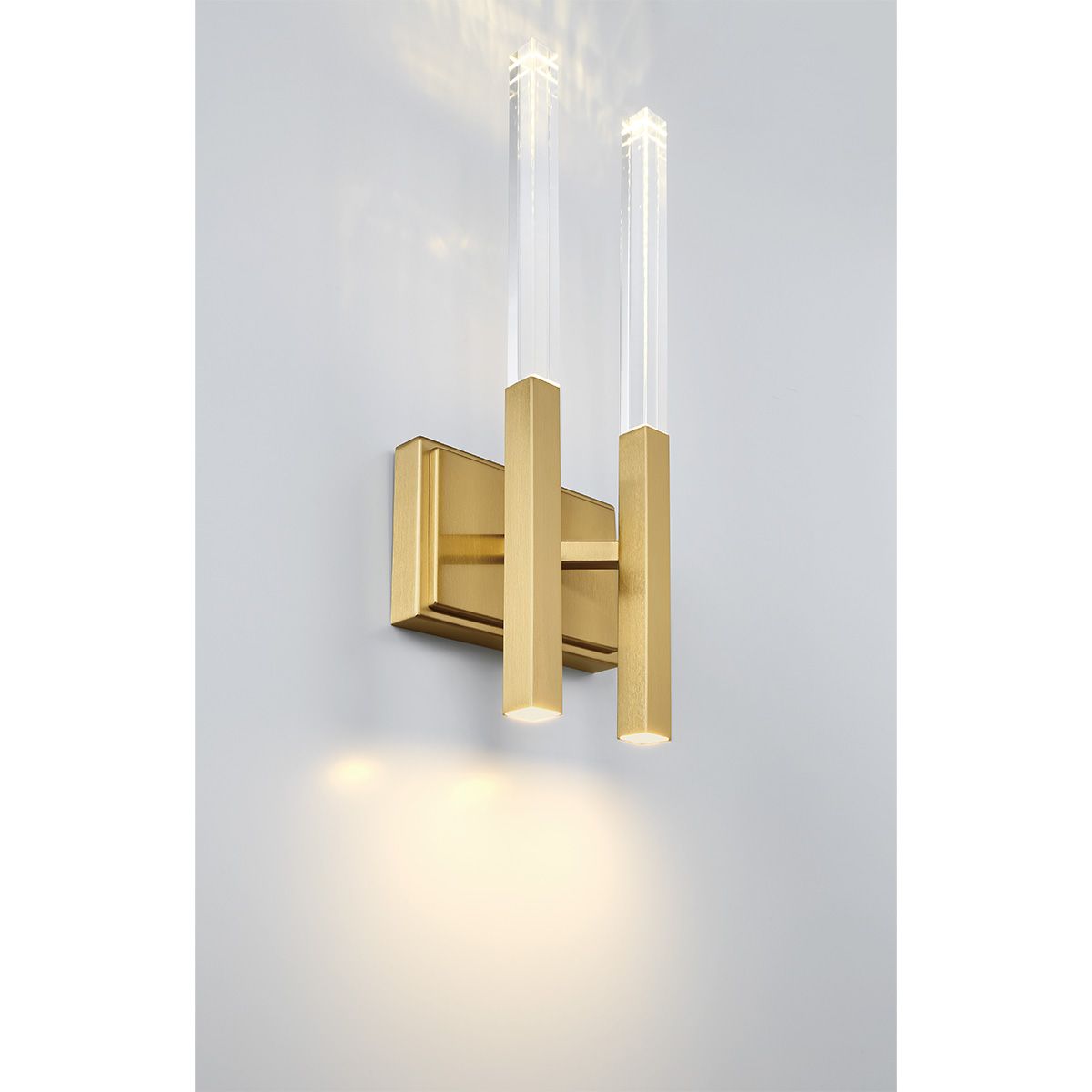 Benicio 4 Lights 18 in. LED Wall Light Gold Finish - Bees Lighting