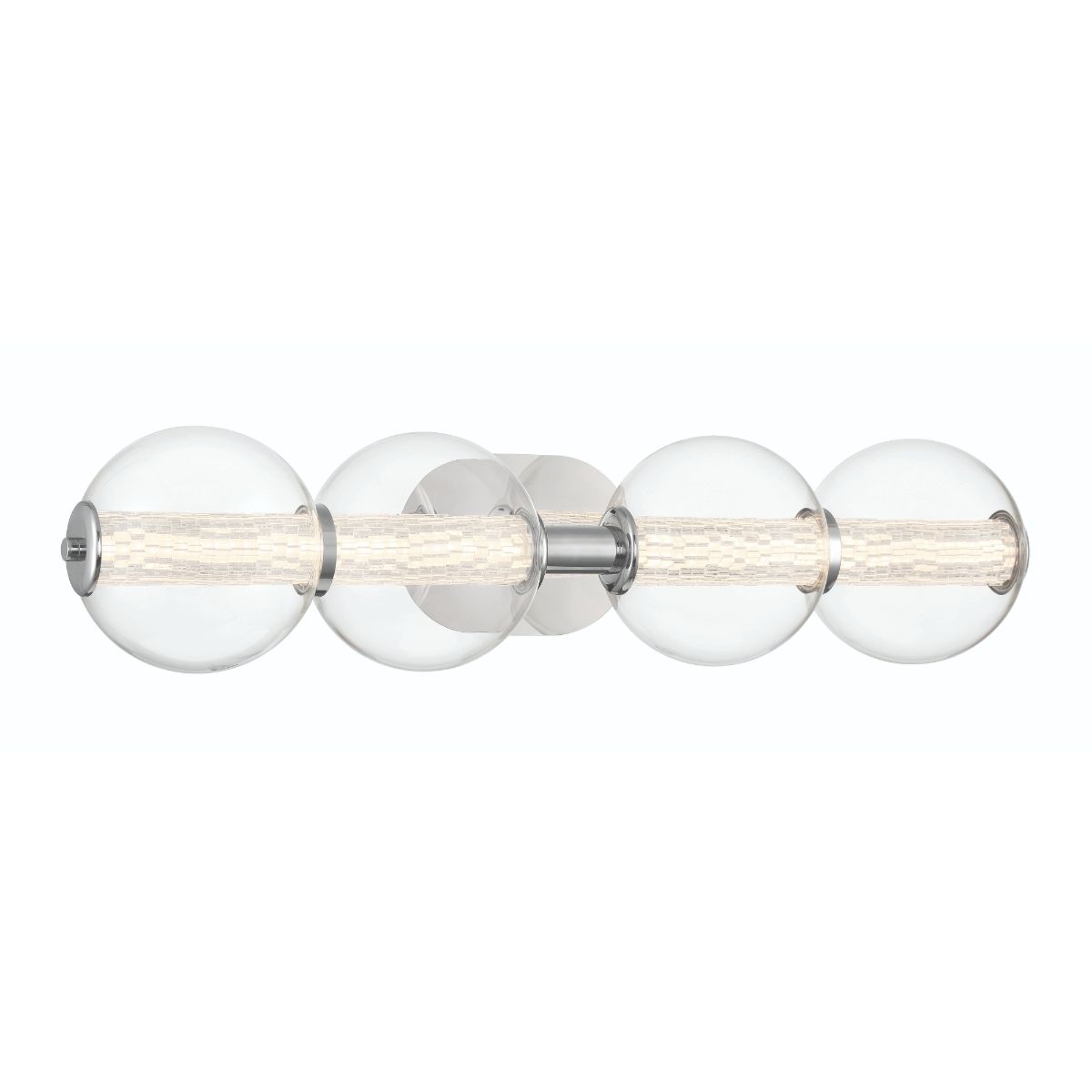 Atomo 25 in. 4 Lights LED Vanity Light chrome Finish - Bees Lighting
