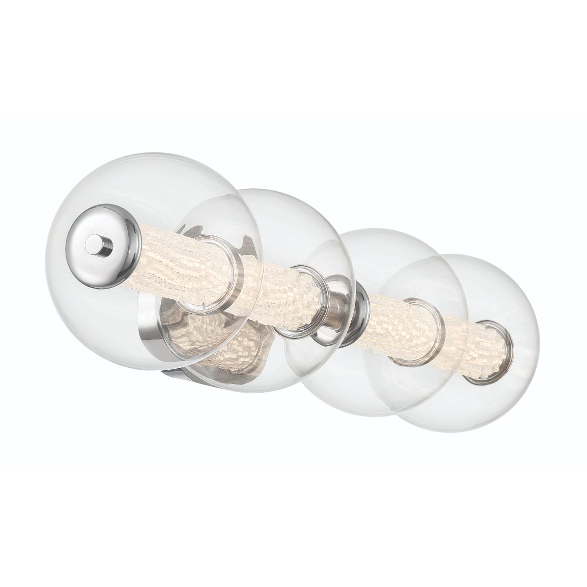 Atomo 25 in. 4 Lights LED Vanity Light chrome Finish - Bees Lighting